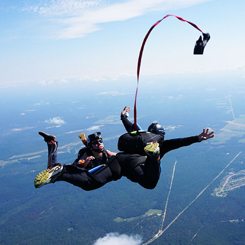 Virtual Reality Skydiving