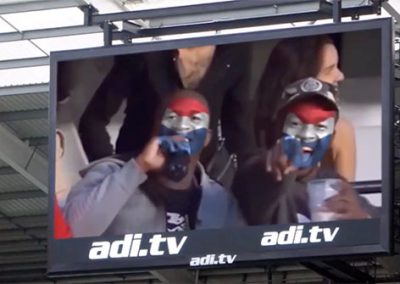 Augmented Reality Stadium Fan Cam