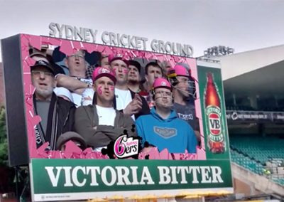 Augmented Reality Stadium Fan Cam