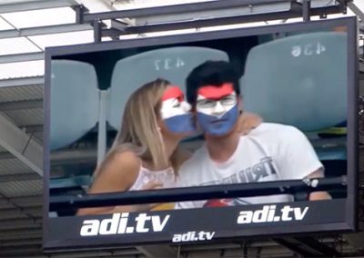 Augmented Reality Stadium Fan Cam