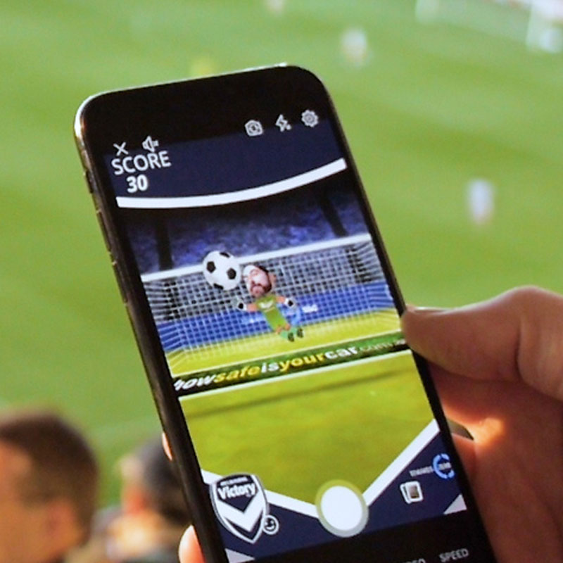 Melbourne Victory Augmented Reality Fan Engagement
